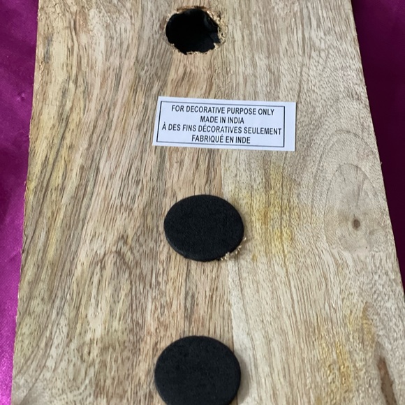 Wooden Buddha decorative hanging hook. NWOT - Picture 6 of 6